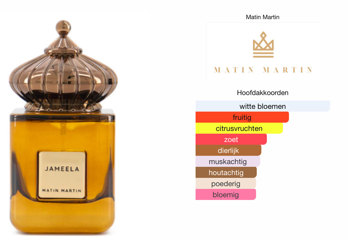 Matin Martin Jameela Eau de Parfum 100 ml