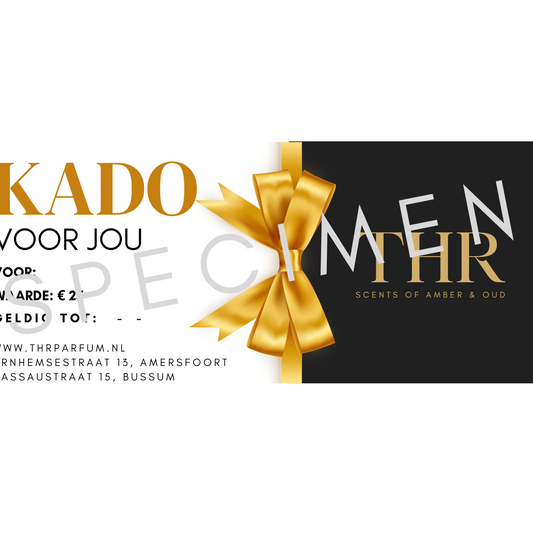 Het Perfecte Geurcadeau - THR Parfum Cadeaubon